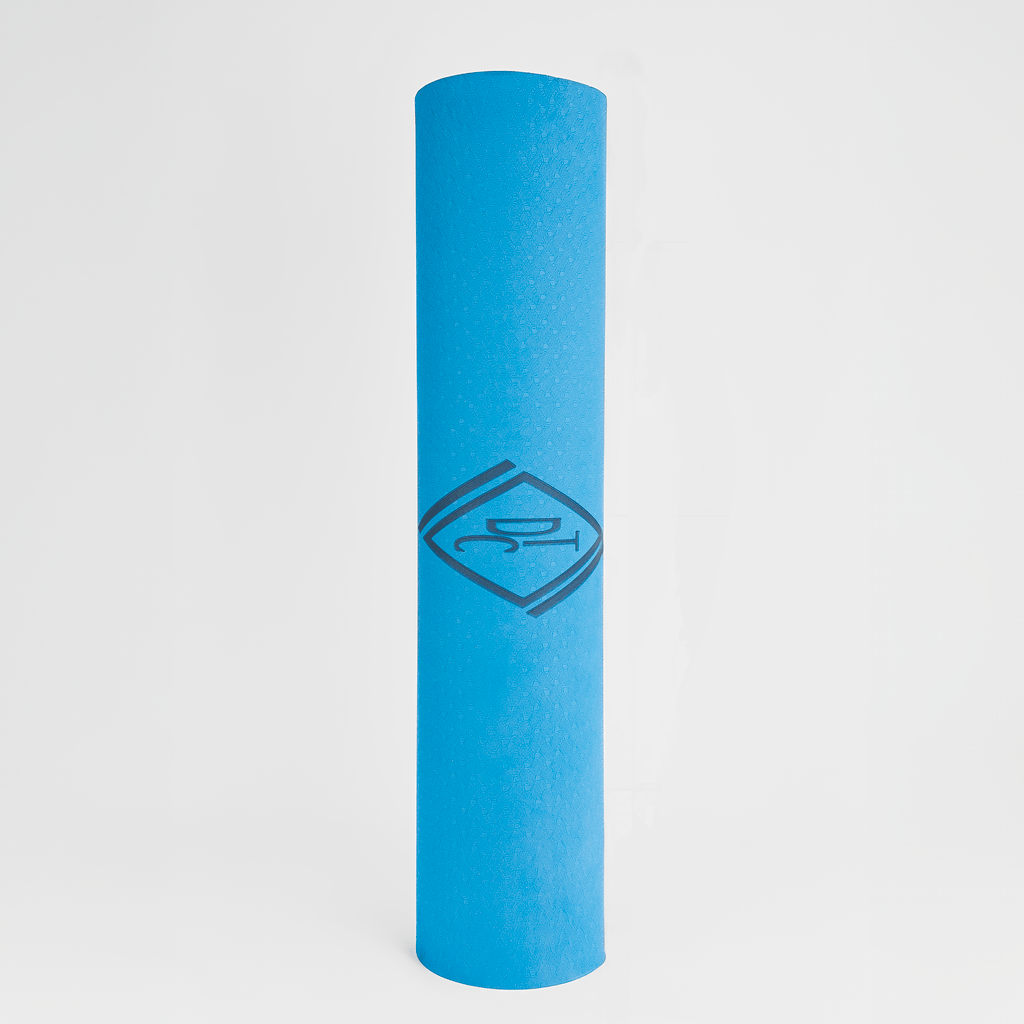 Tapis de gym bleu aqua - Harmony Fitness Mat